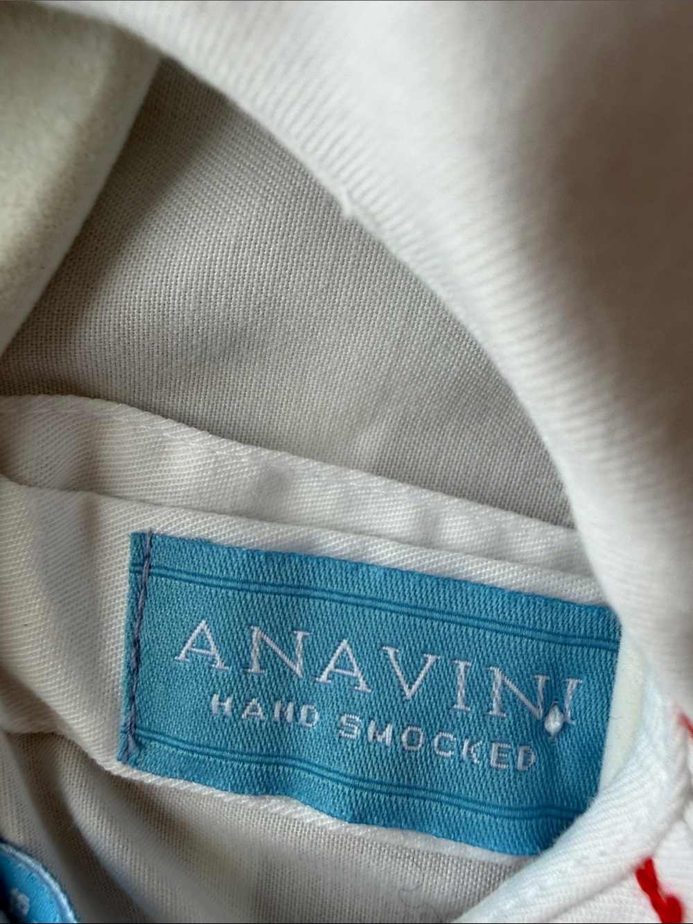 Anavini Toddler White Short-Sleeve Button Romper with Red Velvet Bottoms 9 mos - Picture 2 of 6
